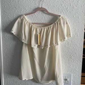 MK Cold Shoulder Top